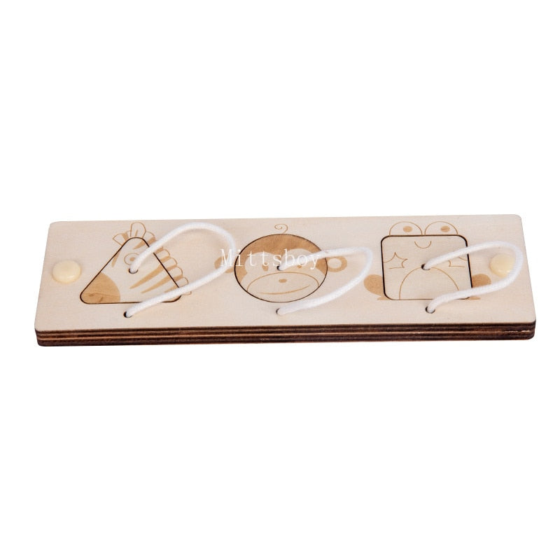 Montessori Busy Board DIY Education Toy Puzzle Montessori Busy Board DIY Education Toy Puzzle